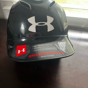 Under Armour Black Baseball Helmet